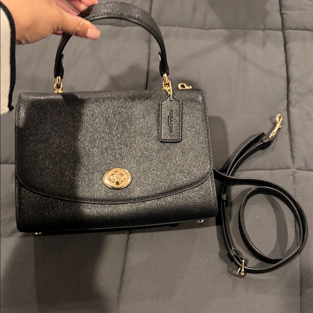Coach Black Top Handle/ Crossbody Handbag